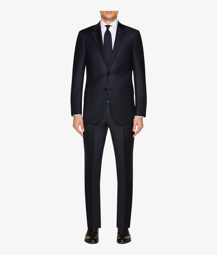 Ermenegildo Zegna - Van Heusen Blue Suit, transparent png