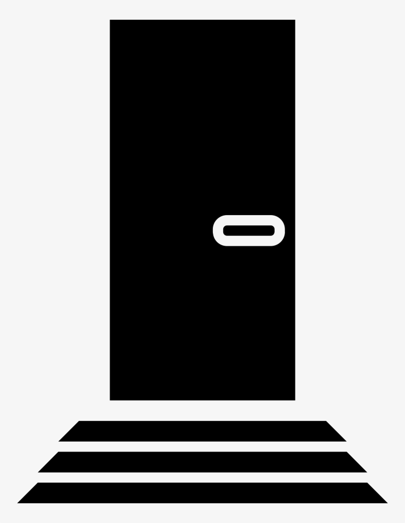 Door With Steps Comments - Door, transparent png