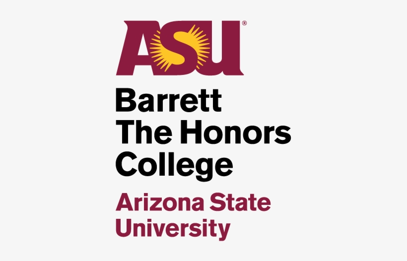 Asu Barretthonors Vert Rgb Maroongold 150ppi 0 - Asu Barrett Honors College, transparent png