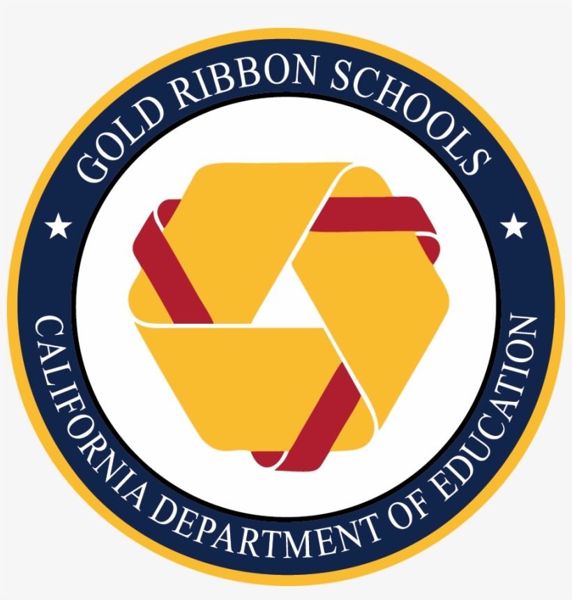 Garfield Recognized As A California Gold Ribbon School - Gold Ribbon School, transparent png