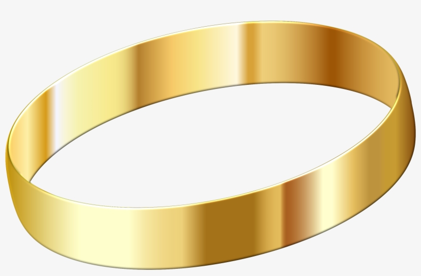 Go To Image - Clip Art Gold Ring, transparent png