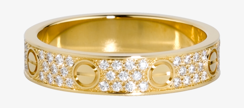 Yellow Gold Wedding Rings Alliance Love Diamants Cartier 1000x1000 Png Download Pngkit