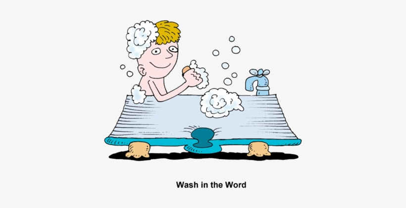 Bible Bath - Man In A Bath Clipart, transparent png