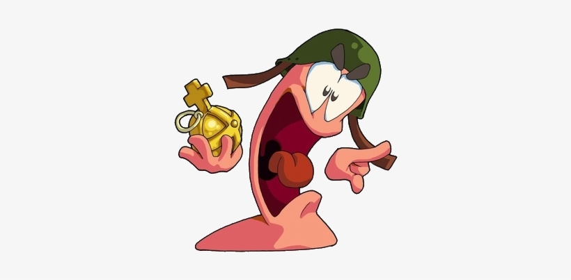 Worms Free Png Image - Worms Game, transparent png