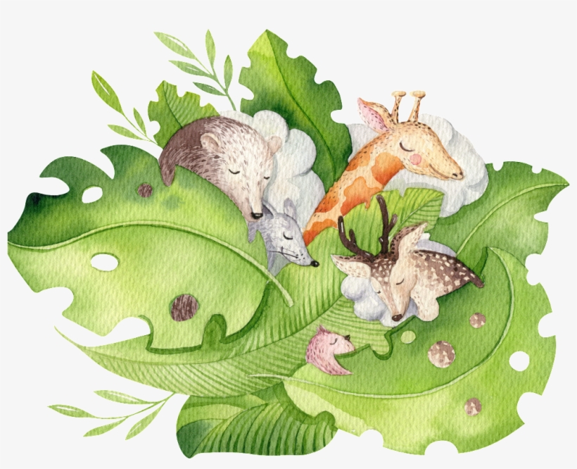 Un Png Transparente Para Pequeños Animales Tumbados - Illustration, transparent png