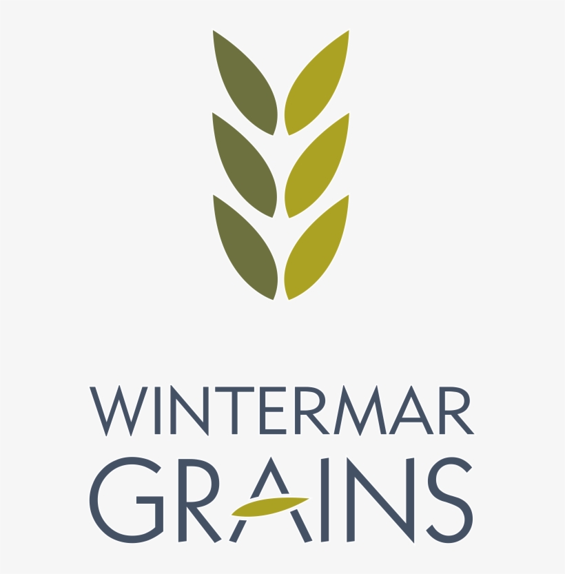 Wintermar Grains Logo W White Outlines - Seeds Logo, transparent png