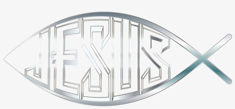 This Free Icons Png Design Of Jesus Fish Silver No, transparent png