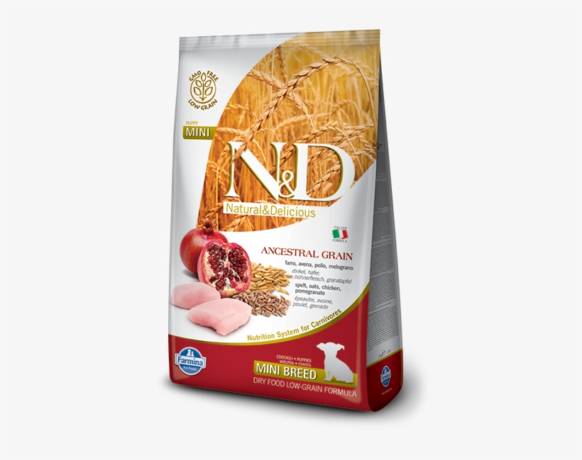 Chicken & Pomegranate Puppy Mini - Farmina Low Grain Puppy Maxi, transparent png