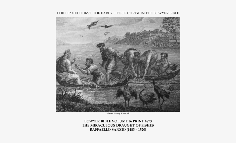 Early Life Of Christ In The Bowyer Bible Print 19 Of - Engraving, transparent png