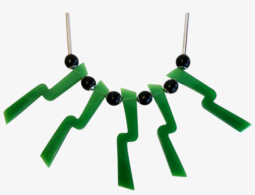Jakob Bengel Art Deco 1930s German Machine Age Green - Jewellery, transparent png