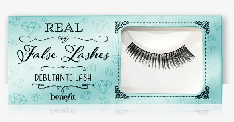 Debutante False Eyelashes Fan Out At The Ends For A - Benefit 'real False Lashes' Debutante False Eyelashes, transparent png