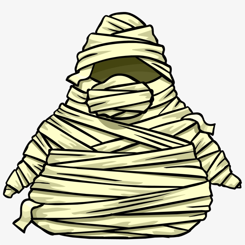 Halloween Mummy Pictures Clipart Image - Club Penguin Mummy, transparent png