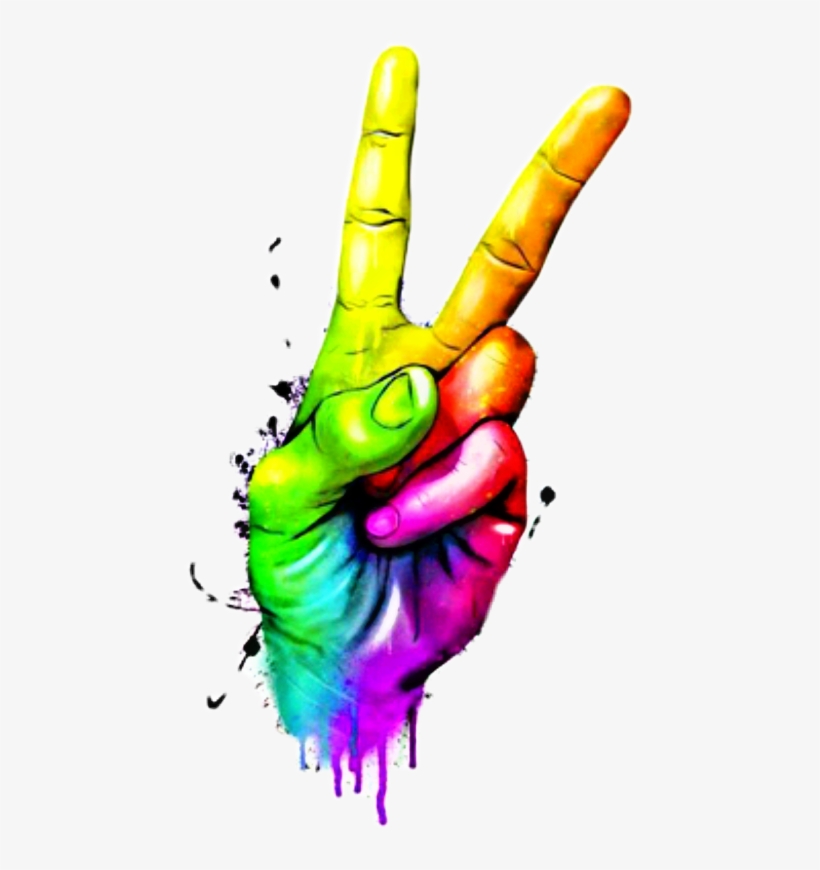 Hand Sign Of Peace, transparent png