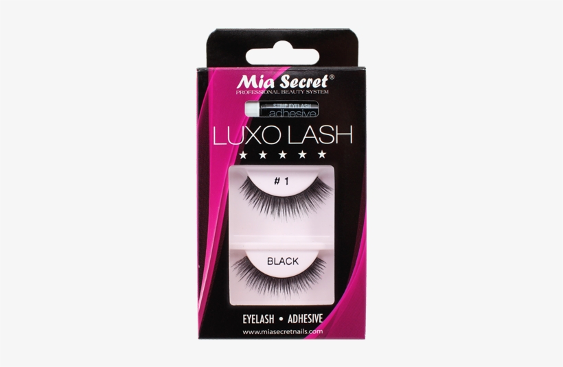 Luxo Eyelashes - Mia Secret Professional Acrylic Nail System Clear Acrylic, transparent png