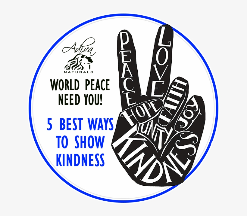 Download 5 Best Ways To Show Your Kindness Peace Sign Hand 683x683 Png Download Pngkit