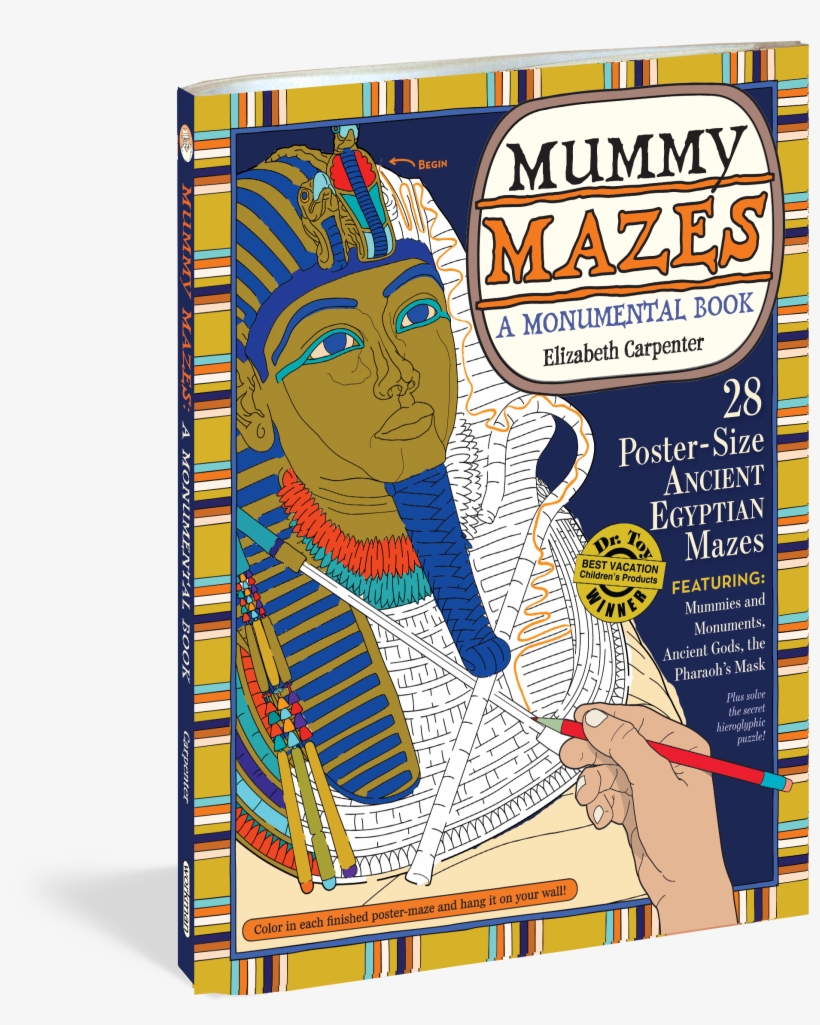 Mummy Mazes - Mummy Mazes: A Monumental Book, transparent png