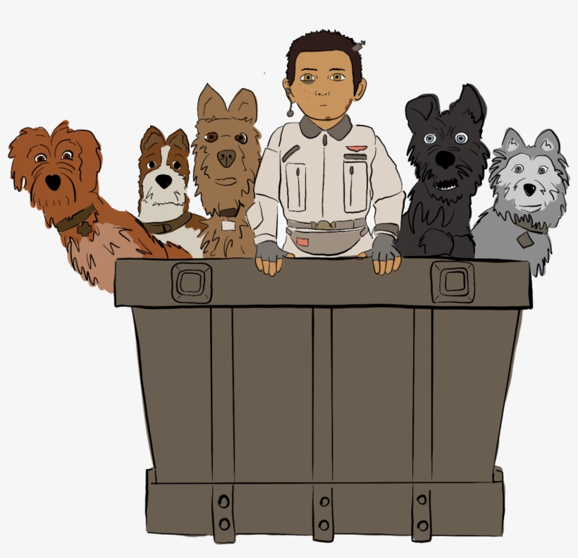 'isle Of Dogs' Thrives With Wes Anderson's Style - Illustration Isle Of Dogs, transparent png
