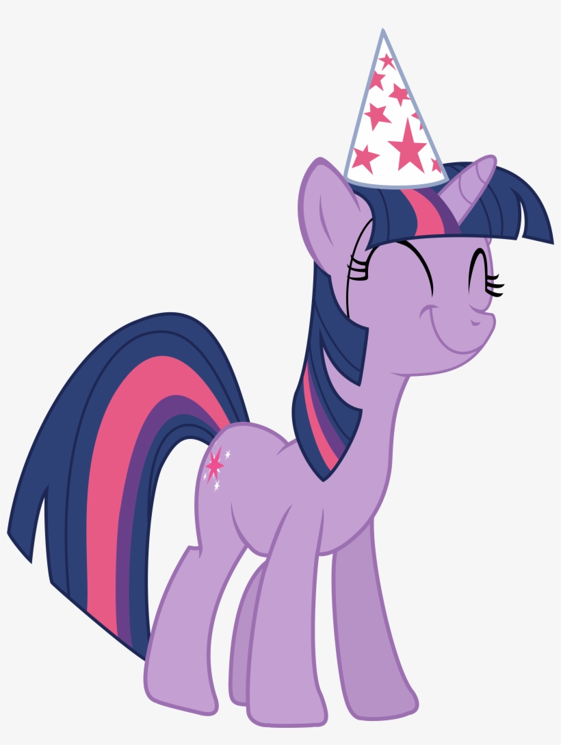 Clip Art Library Twilight In A Hat By Stricer On - My Little Pony Twilight Sparkle Party, transparent png