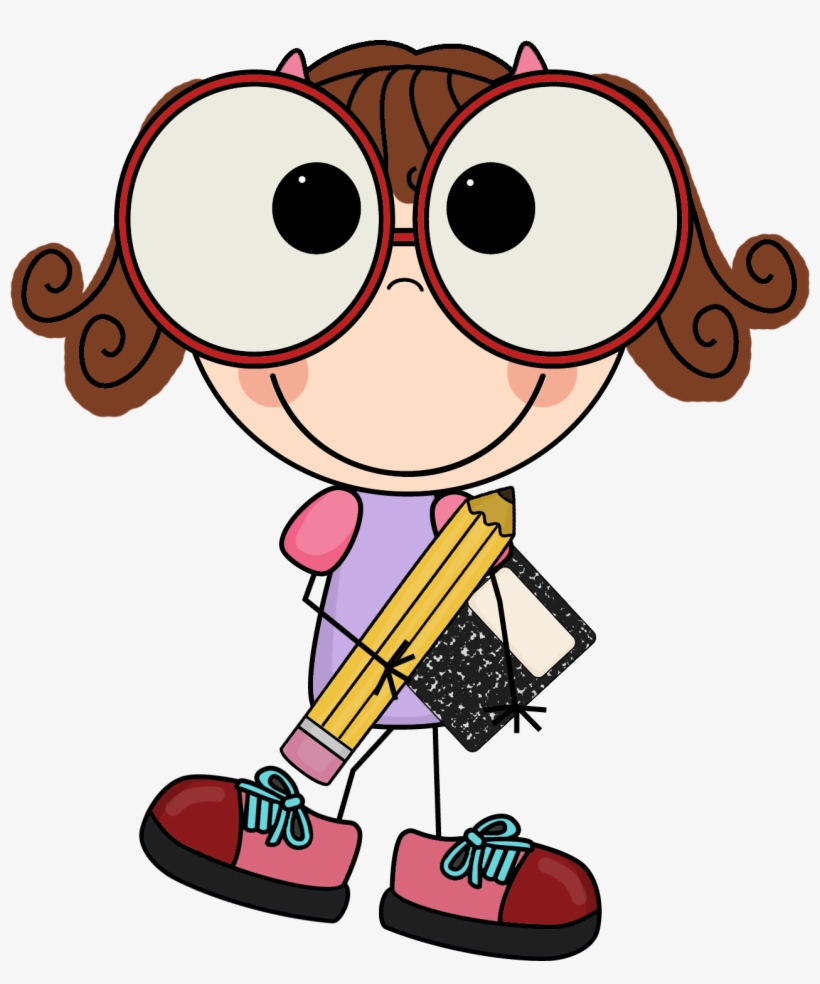 Weird Clipart Student - Looking At Teacher Clipart, transparent png