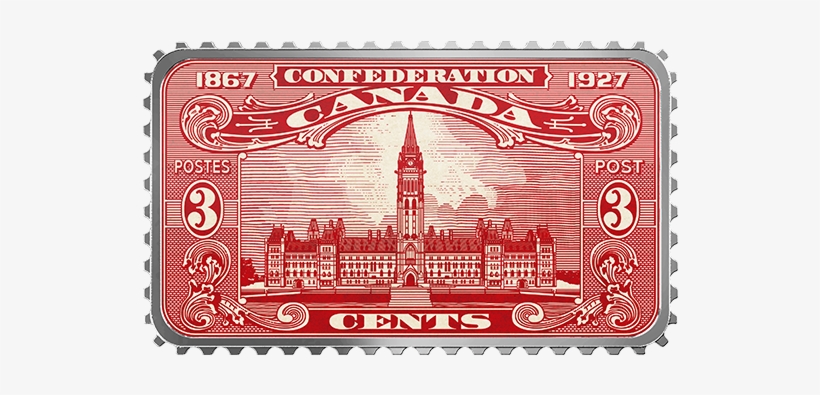 Pure Silver Coloured Coin - Canadian Stamp Coin 2018, transparent png