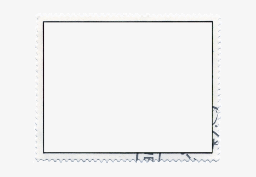 "dark Stamp Border" - Postage Stamp, transparent png