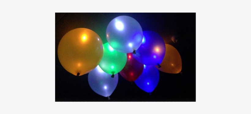 12 Light-up Balloons Colour Changing Led Bulbs Inside - Gas Balloons In Ahmedabad, transparent png