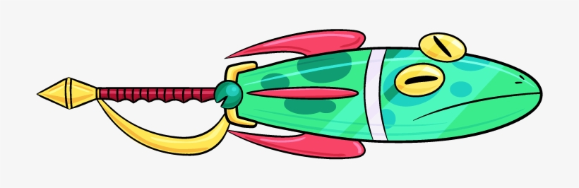 Frog Missile Magisword - Mighty Magiswords Frog Missile, transparent png