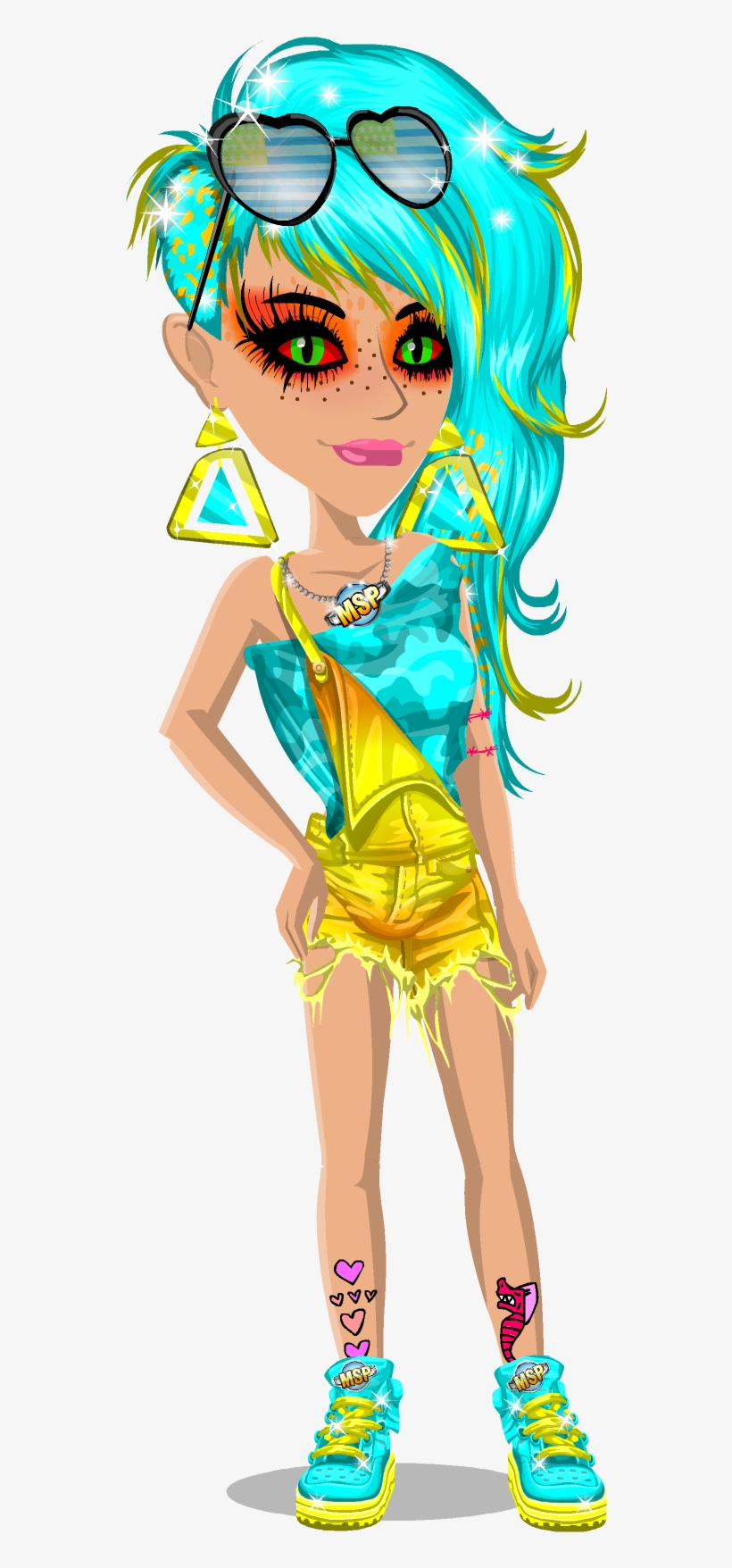 Msp ∆electric Spark∆ By Absolzoey - Illustration, transparent png