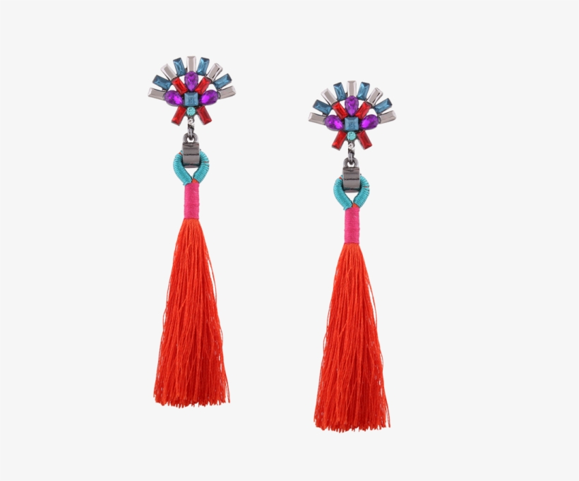 My Chic La Vie - Korean Women Jewelry Earrings Rhinestone Geometric, transparent png