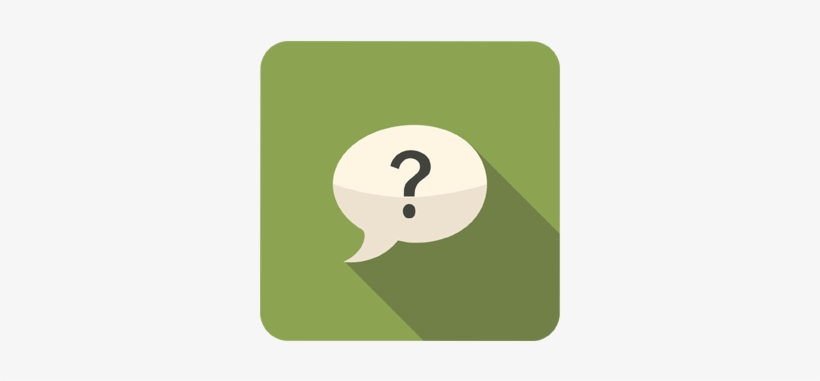 Question Icon - Cartoon, transparent png