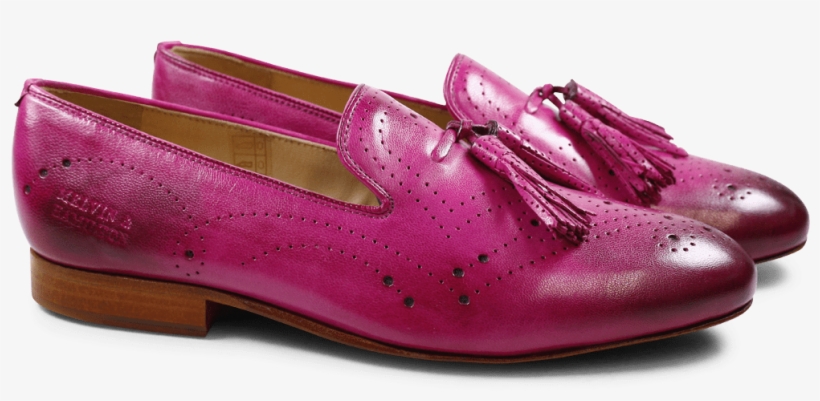 Loafers Mila 10 Salerno Magenta Tassel Magenta Perfo - Mocassins Melvin & Hamilton Mila 10 Salerno Magenta, transparent png