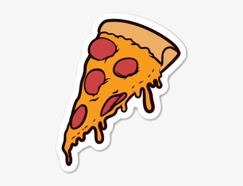 Pizza Sticker Png, transparent png