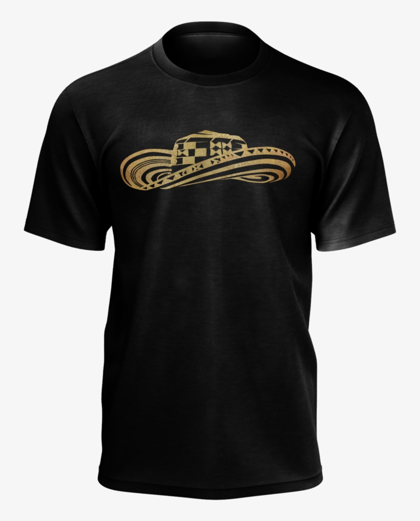 Sombrero Vueltiao In Gold Leaf - Fuze The Hostage Shirt, transparent png