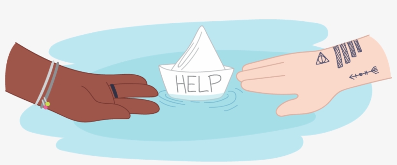 Managing Everything On Your Own Is Fine - Drawing, transparent png