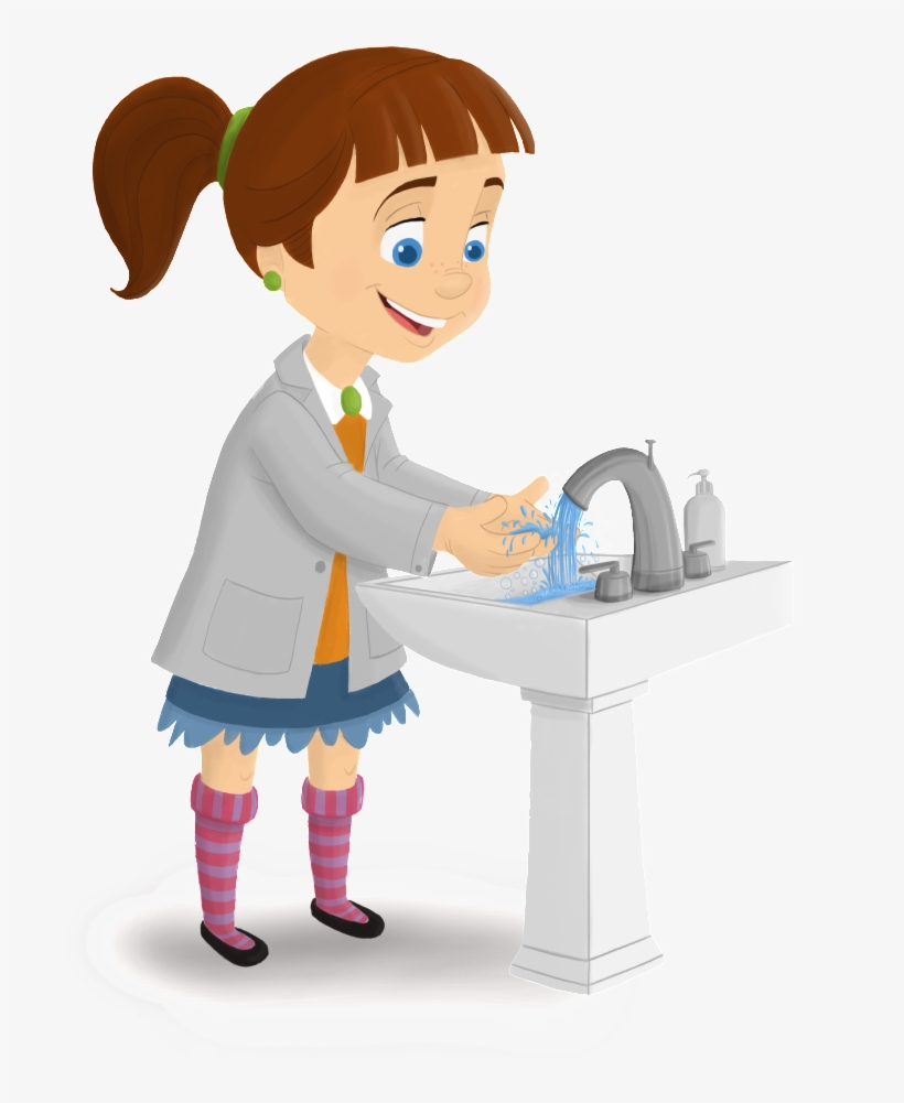 Chr Washing Hands - Wash The Hands Clip Art, transparent png
