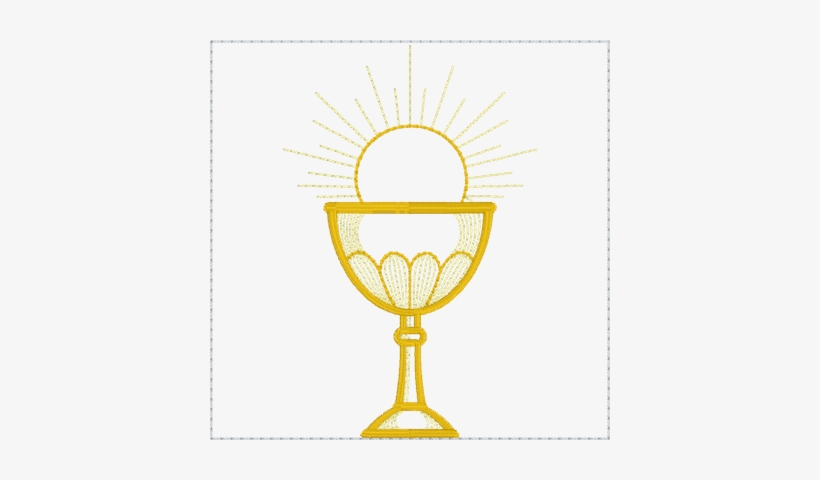 And Png Transparent Images Pluspng Gold Eucharist - Communion Embroidery Design, transparent png