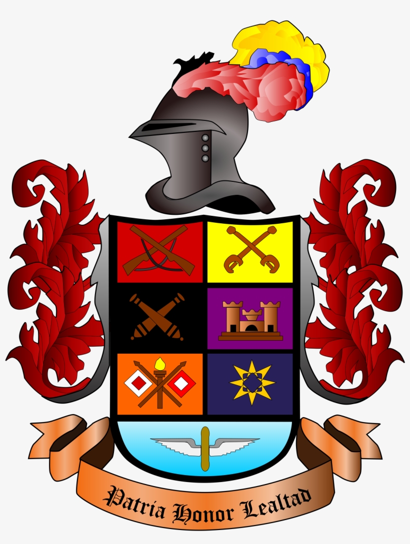 Colombian Army Coat Of Arms - Escudo Ejercito De Colombia, transparent png