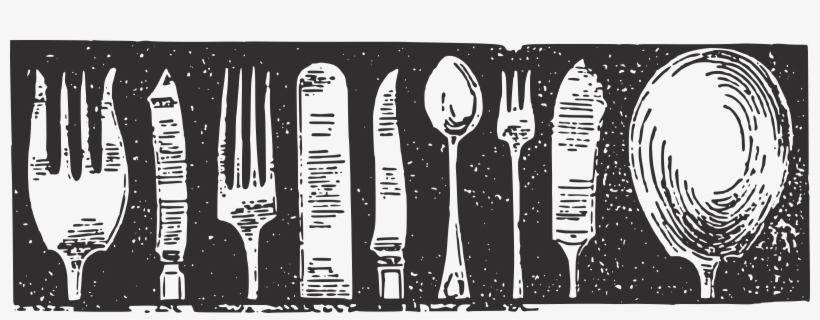 This Free Icons Png Design Of Grunge Silverware, transparent png