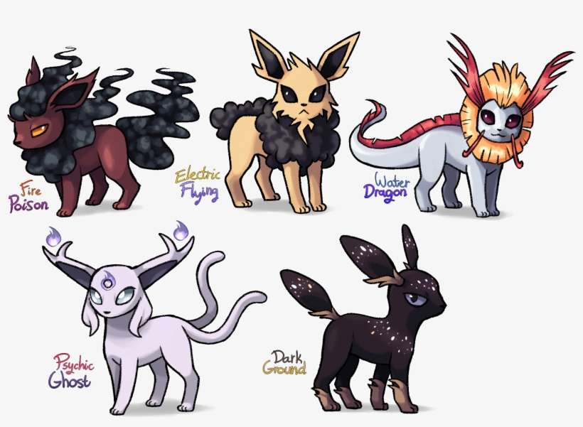“alolan Eeveelutions - Alolan Eeveelutions, transparent png