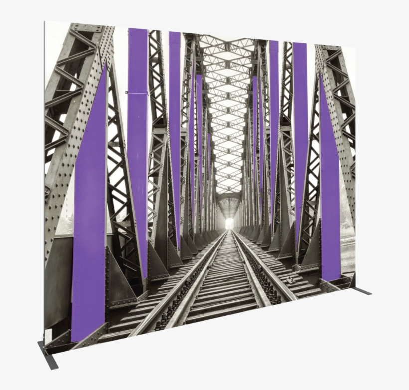 Vector Frame Rectangle 05 Fabric Banner Display - American Industrial I Framed Print - Black - 126cm, transparent png