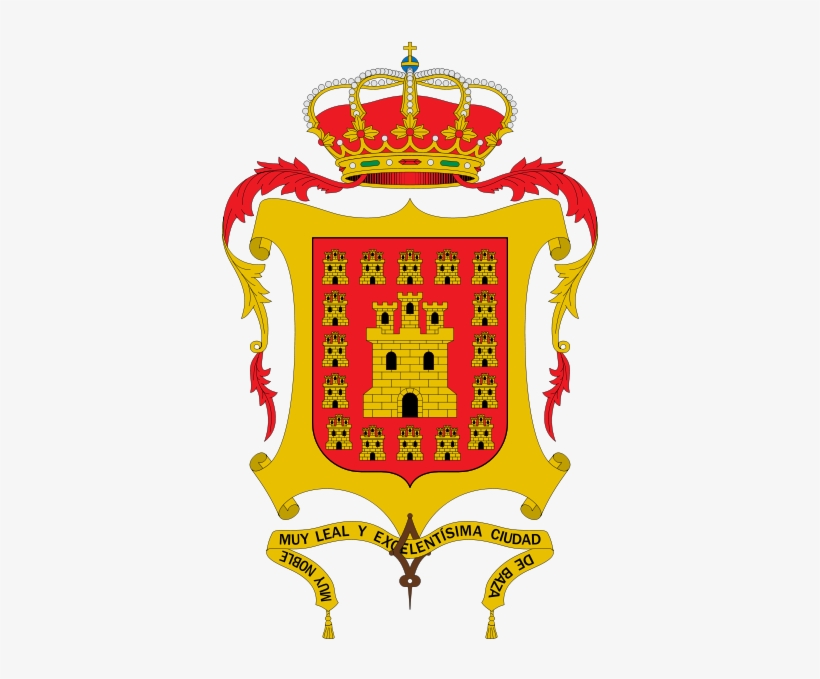 376px-escudo De Baza - Flag: Chimeneas, Granada, Spain, transparent png