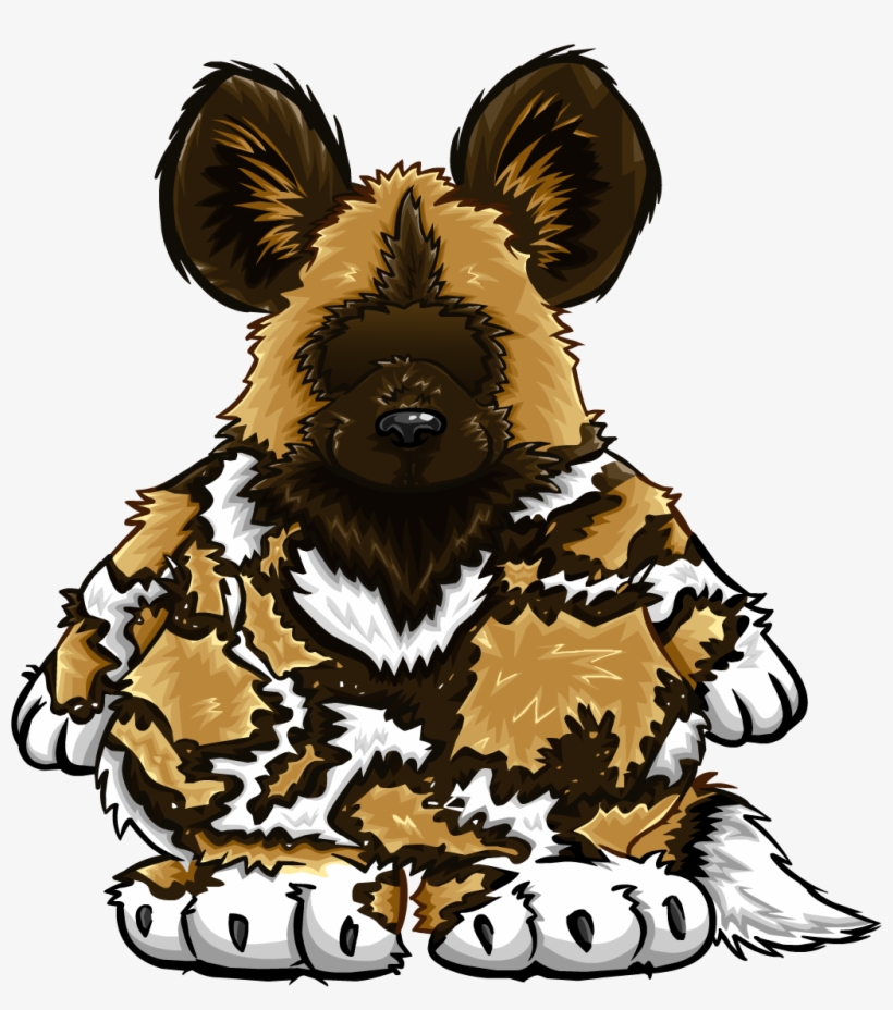 African Painted Dog Costume Icon - Club Penguin Dog Costume, transparent png