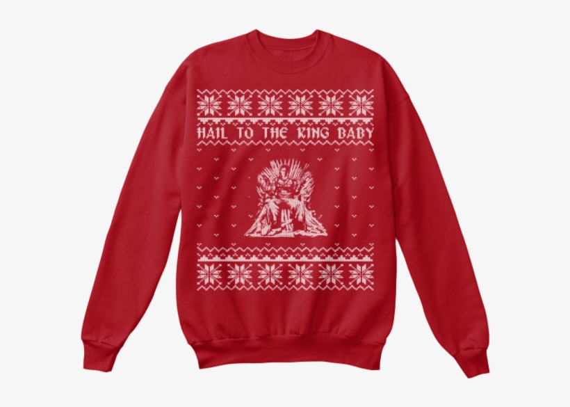 Hailtothekingsweatshirt - Jeep Xj Christmas Sweater, transparent png