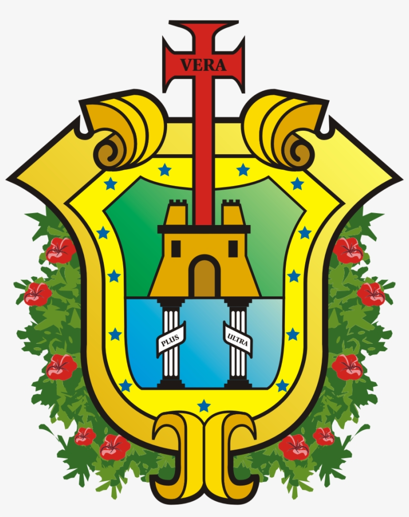 Escudo Veracruz - Veracruz Mexico Coat Of Arms, transparent png