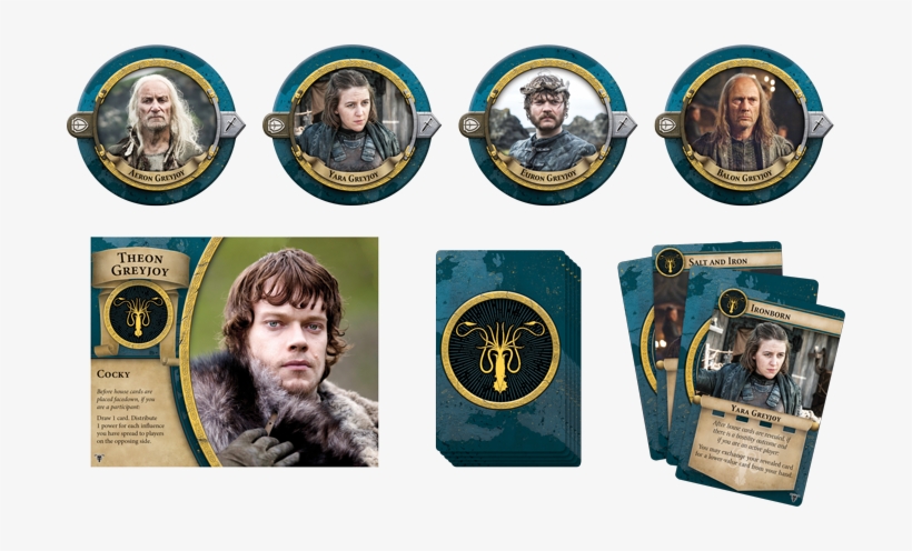 Hbo16 Spread Greyjoy - Game Of Thrones: The Iron Throne - The Wars To Come, transparent png