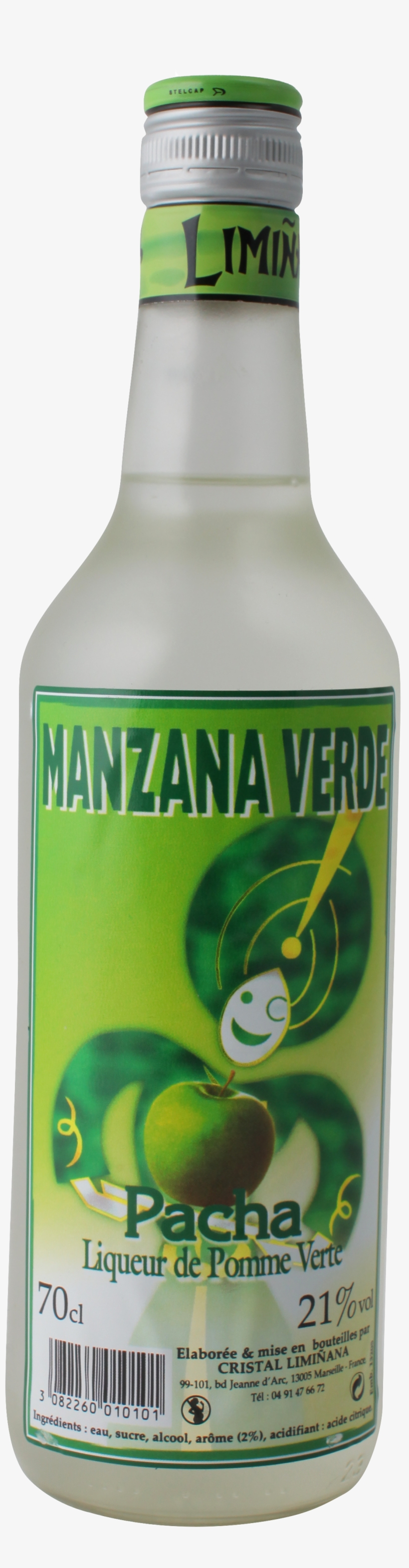 Manzana Verde Pacha Made In Marseille Made In France - Bottle, transparent png