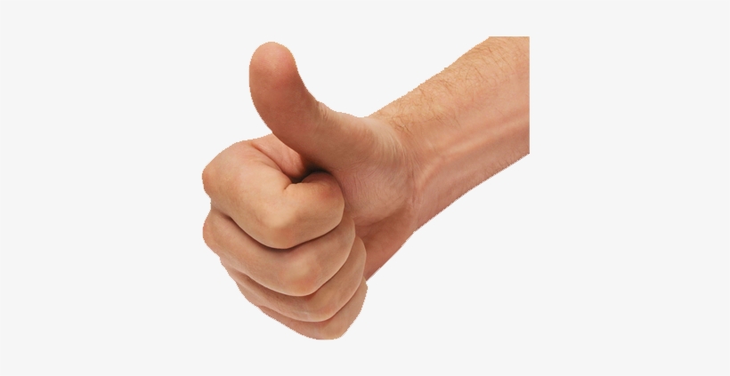 Mano - Thumbs Up, transparent png