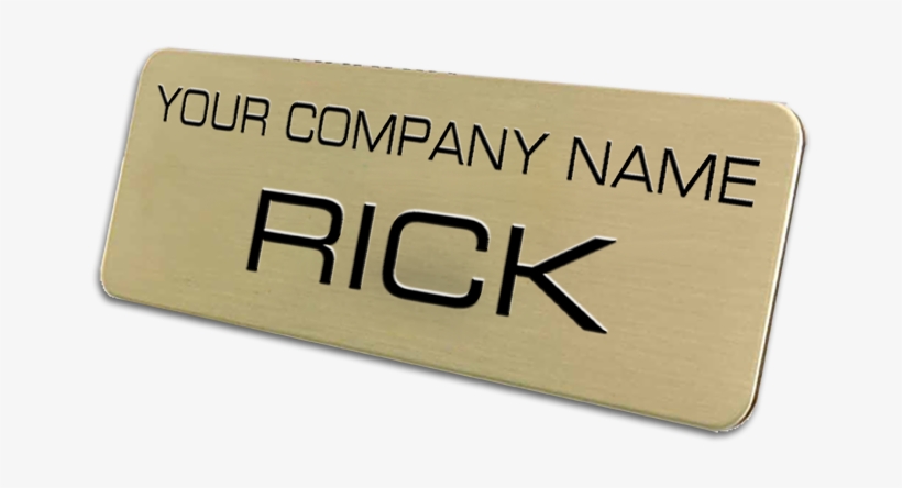 Although Most Companies Acknowledge The Marketing Relevance - Professional Name Tag Design, transparent png