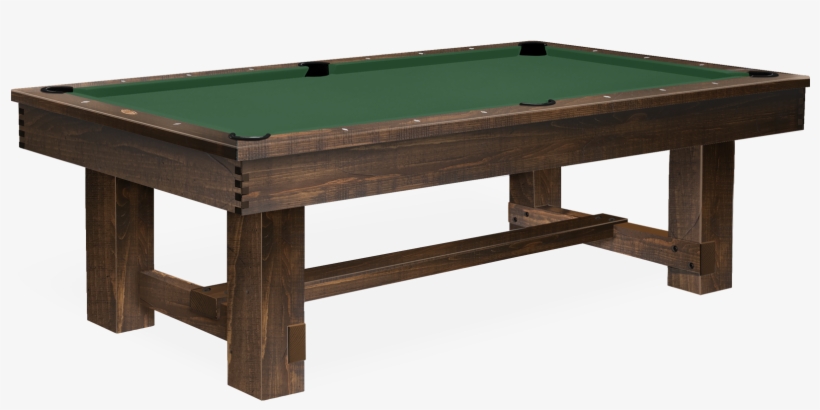 Real Pine Wood Creates The Straight Lines And Functional - Breckenridge Pool Table, transparent png