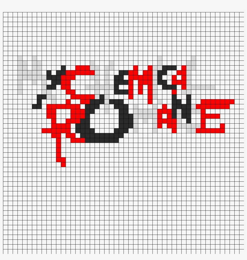 My Chemical Romance Fuse Bead Perler Bead Pattern / - Panic At The Disco Pixel Art, transparent png